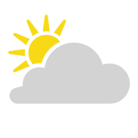 A few clouds. Highs in the low 90s and lows in the mid 60s.